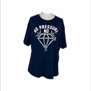 **Men’s sz 2x Adidas no pressure blue T-shirt